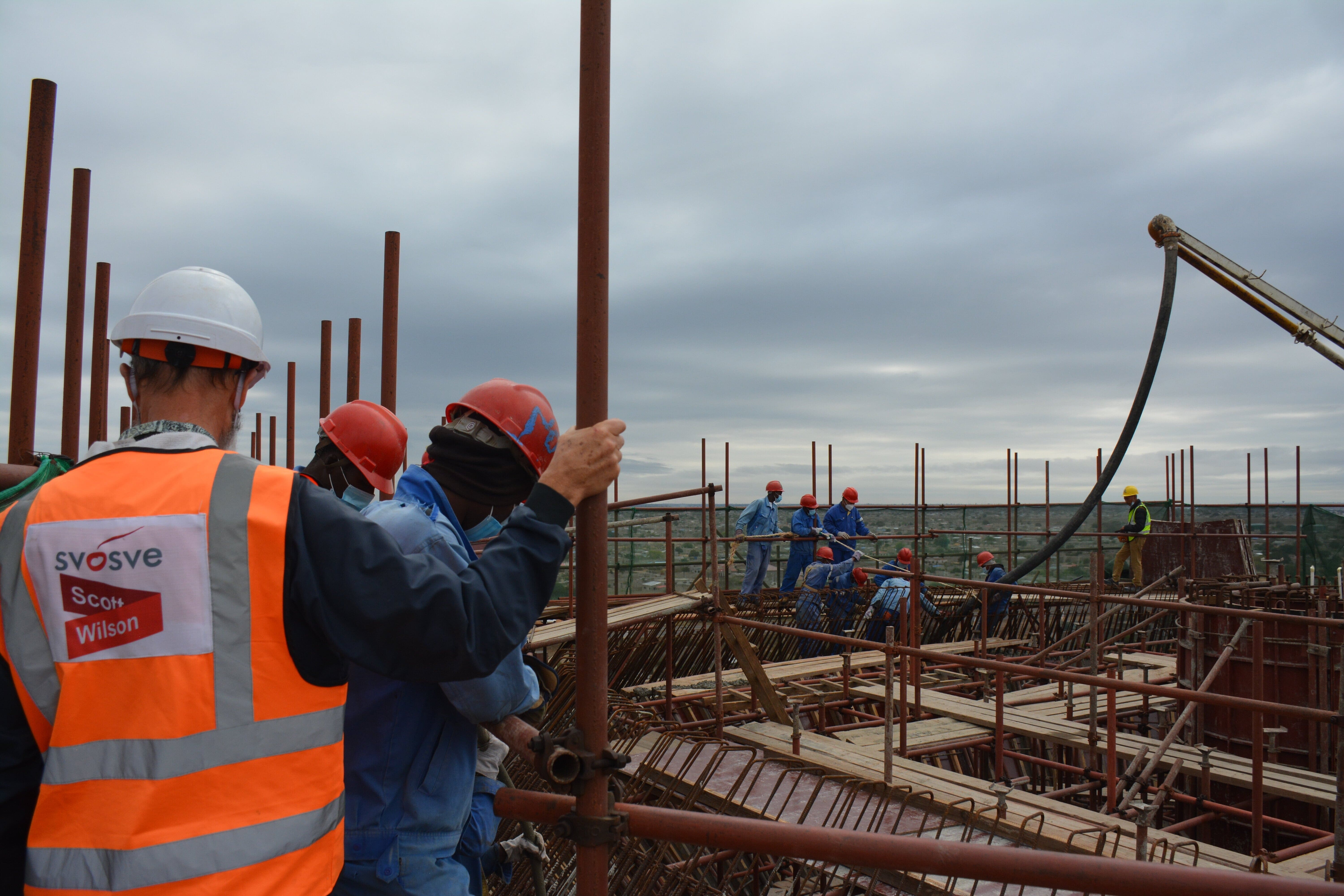 Construction of the Guava Water Center