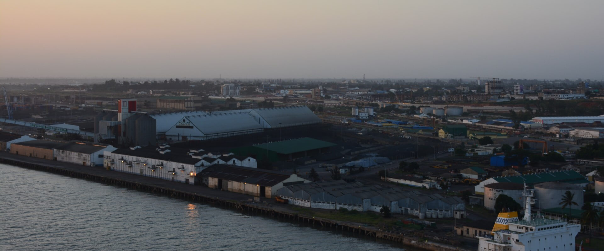 Bagged Sugar Terminal (Storage Warehouse) at Maputo Port